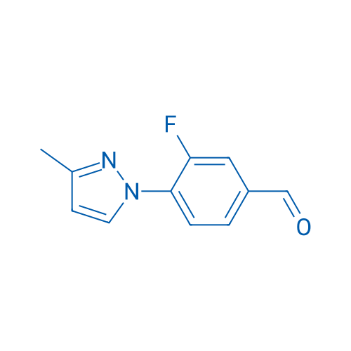 3-Fluoro-4-(3-methyl-1H-pyrazol-1-yl)benzaldehyde 5g