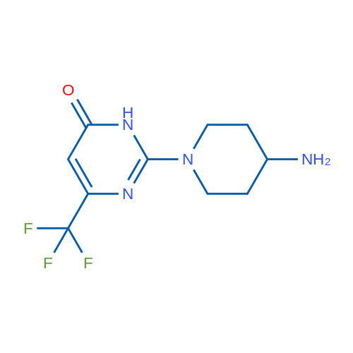2-(4-Aminopiperidin-1-yl)-6-(trifluoromethyl)pyrimidin-4(3H)-one 1g