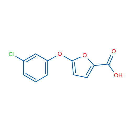 5-(3-Chlorophenoxy)furan-2-carboxylic acid 5g