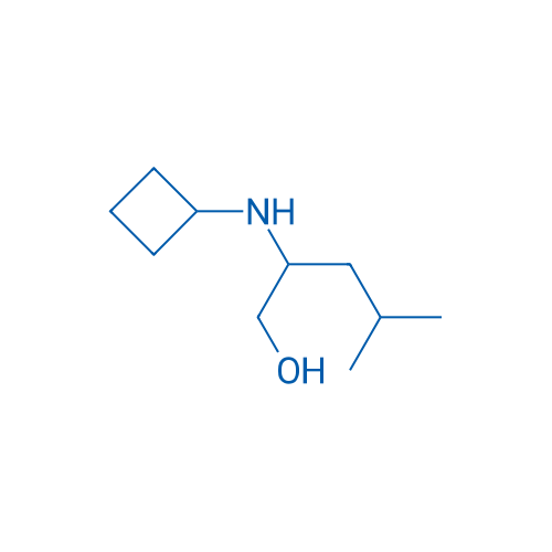 2-(cyclobutylamino)-4-methylpentan-1-ol 100mg