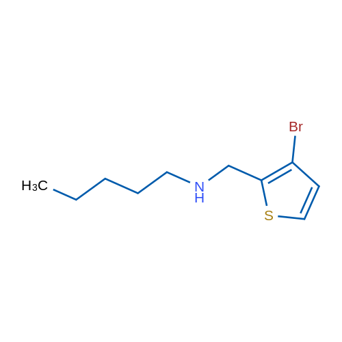 [(3-Bromothiophen-2-yl)methyl](pentyl)amine 1g