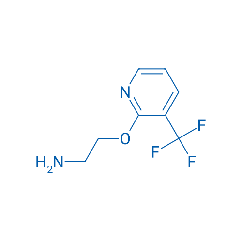 2-((3-(Trifluoromethyl)pyridin-2-yl)oxy)ethan-1-amine 100mg