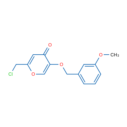 2-(chloromethyl)-5-[(3-methoxybenzyl)oxy]-4H-pyran-4-one 10g