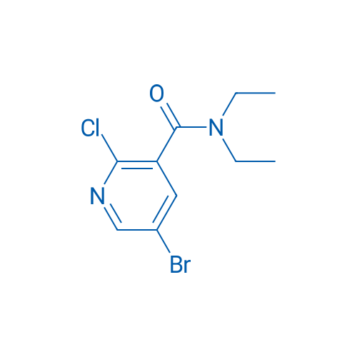 5-Bromo-2-chloro-n,n-diethyl-nicotinamide 250mg
