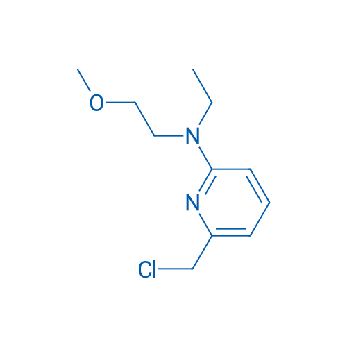 6-(Chloromethyl)-N-ethyl-N-(2-methoxyethyl)pyridin-2-amine 250mg