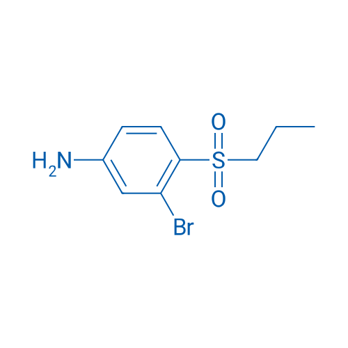 3-Bromo-4-(propane-1-sulfonyl)aniline 5g