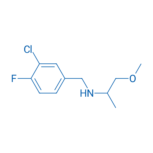[(3-Chloro-4-fluorophenyl)methyl](1-methoxypropan-2-yl)amine 5g