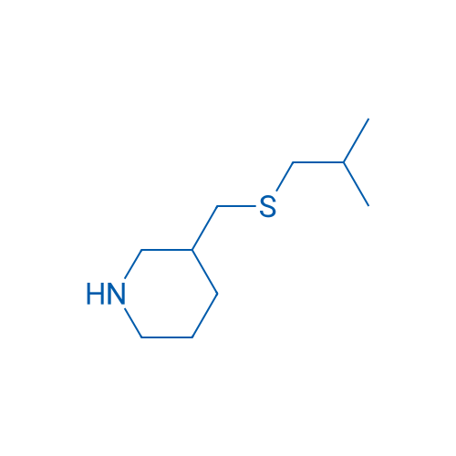 3-([(2-Methylpropyl)sulfanyl]methyl)piperidine 10g