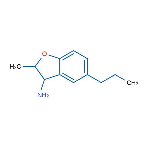 2-Methyl-5-propyl-2,3-dihydro-1-benzofuran-3-amine 1g