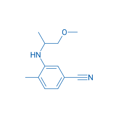 3-[(1-Methoxypropan-2-yl)amino]-4-methylbenzonitrile 1g