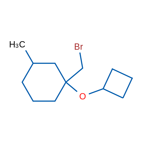 1-(Bromomethyl)-1-cyclobutoxy-3-methylcyclohexane 1g