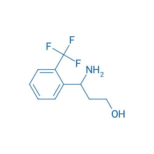 3-Amino-3-(2-(trifluoromethyl)phenyl)propan-1-ol 250mg