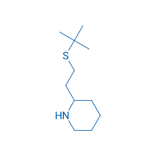 2-[2-(tert-Butylsulfanyl)ethyl]piperidine 1g