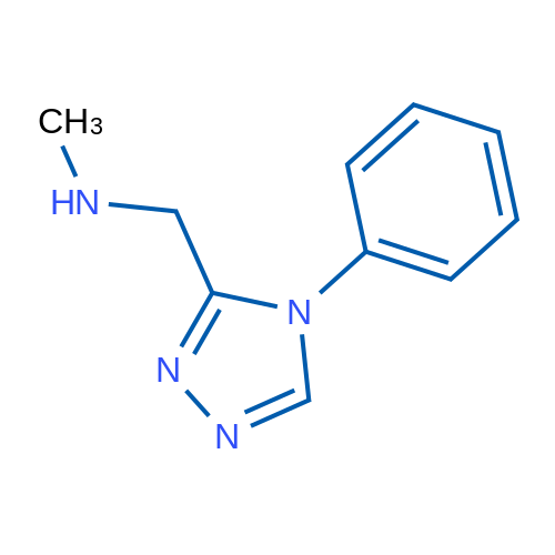 Methyl[(4-phenyl-4h-1,2,4-triazol-3-yl)methyl]amine 5g
