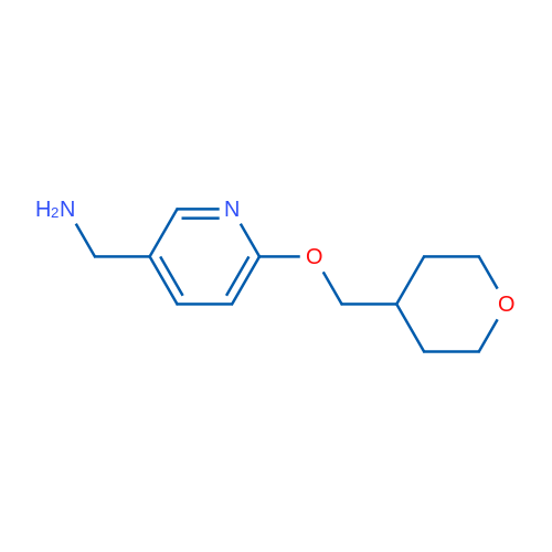 (6-((Tetrahydro-2H-pyran-4-yl)methoxy)pyridin-3-yl)methanamine 1g