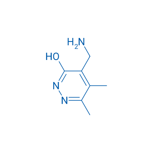 4-(Aminomethyl)-5,6-dimethylpyridazin-3-ol 5g