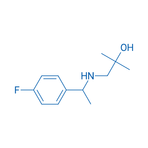 1-{[1-(4-fluorophenyl)ethyl]amino}-2-methylpropan-2-ol 1g