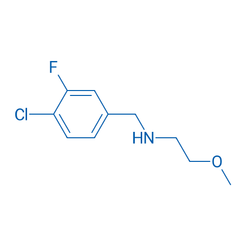 [(4-Chloro-3-fluorophenyl)methyl](2-methoxyethyl)amine 1g