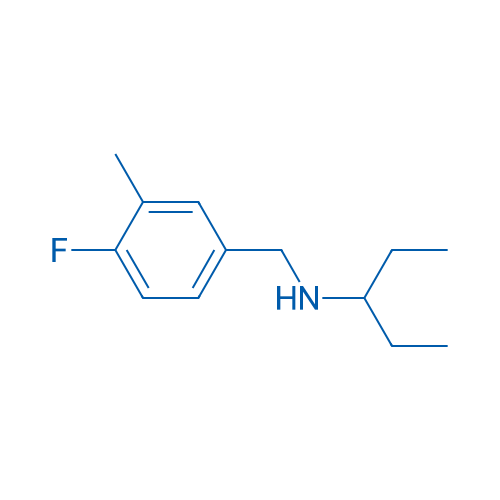 [(4-Fluoro-3-methylphenyl)methyl](pentan-3-yl)amine 5g