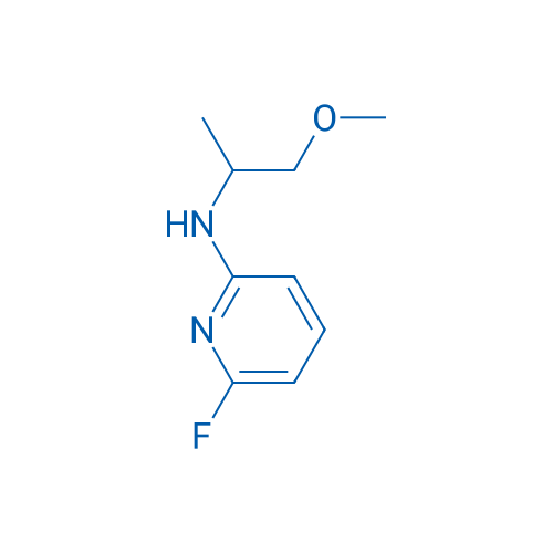 6-Fluoro-N-(1-methoxypropan-2-yl)pyridin-2-amine 100mg