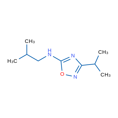 Isobutyl-(3-isopropyl-[1,2,4]oxadiazol-5-yl)-amine 5g