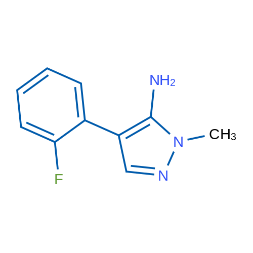 4-(2-Fluorophenyl)-1-methyl-1h-pyrazol-5-amine 5g