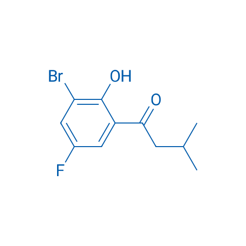 1-(3-Bromo-5-fluoro-2-hydroxyphenyl)-3-methylbutan-1-one 5g