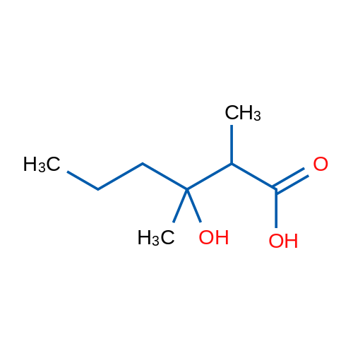 3-Hydroxy-2,3-dimethylhexanoic acid 1g