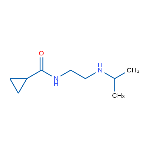 N-{2-[(propan-2-yl)amino]ethyl}cyclopropanecarboxamide 1g