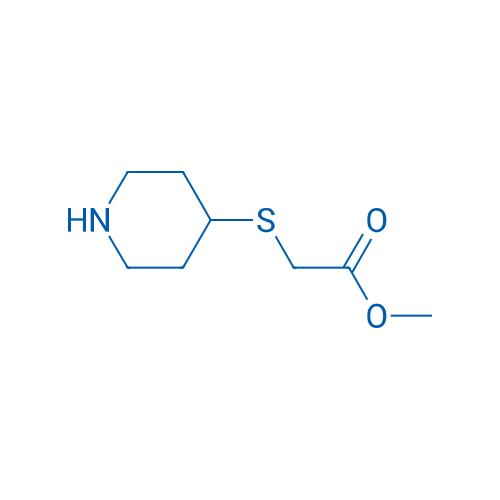 Methyl 2-(piperidin-4-ylthio)acetate 1g