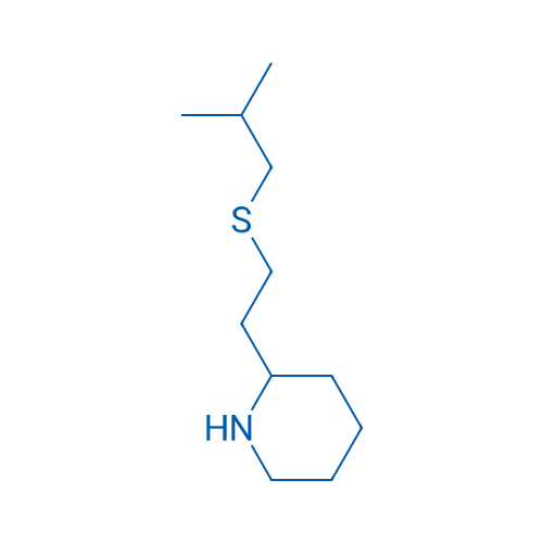 2-(2-[(2-Methylpropyl)sulfanyl]ethyl)piperidine 5g