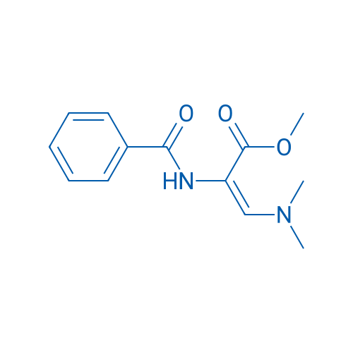 Methyl 2-benzamido-3-(dimethylamino)acrylate 1g