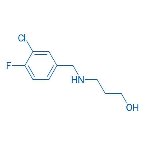 3-{[(3-chloro-4-fluorophenyl)methyl]amino}propan-1-ol 1g