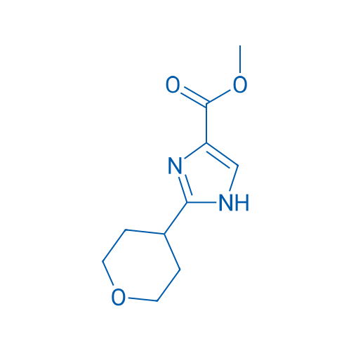 Methyl 2-(tetrahydro-2H-pyran-4-yl)-1H-imidazole-4-carboxylate 250mg