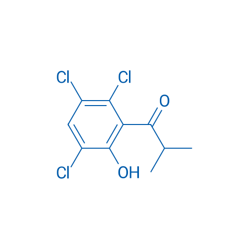 2-Methyl-1-(2,3,5-trichloro-6-hydroxyphenyl)propan-1-one 1g