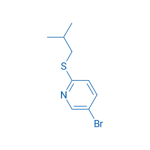 5-BRomo-2-[(2-methylpropyl)sulfanyl]pyridine 1g