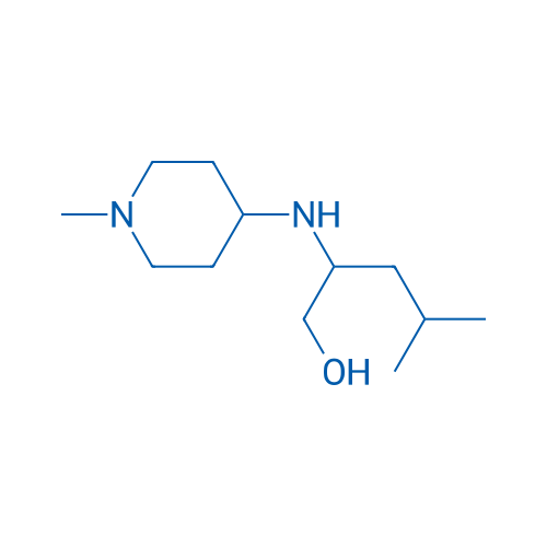 4-Methyl-2-[(1-methylpiperidin-4-yl)amino]pentan-1-ol 100mg