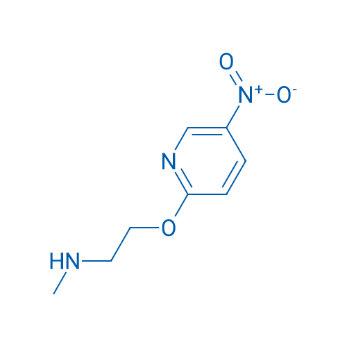 N-Methyl-2-((5-nitropyridin-2-yl)oxy)ethan-1-amine 250mg