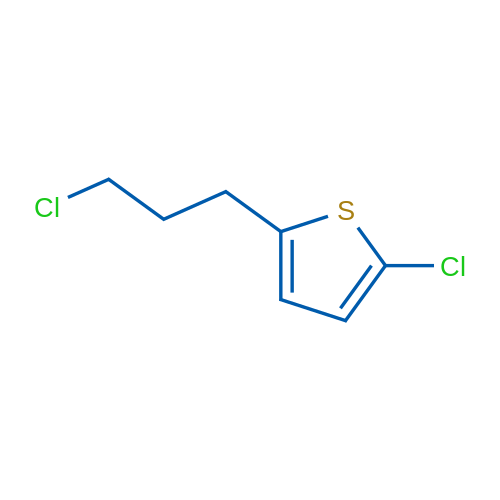 2-Chloro-5-(3-chloropropyl)thiophene 1g
