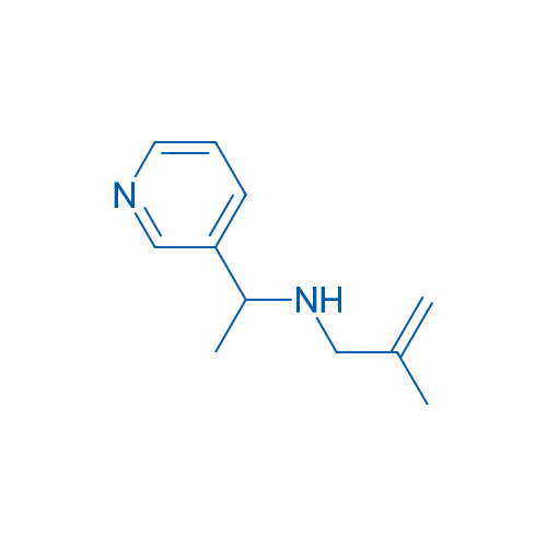 (2-Methylprop-2-en-1-yl)[1-(pyridin-3-yl)ethyl]amine 100mg