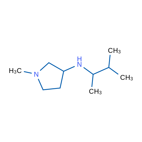 1-Methyl-N-(3-methylbutan-2-yl)pyrrolidin-3-amine 100mg