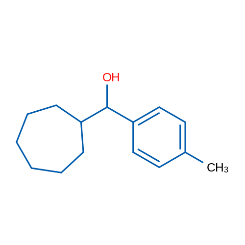 Cycloheptyl(p-tolyl)methanol 1g