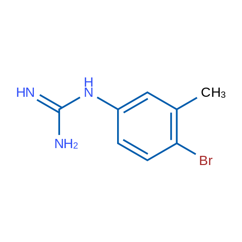 1-(4-Bromo-3-methylphenyl)guanidine 1g