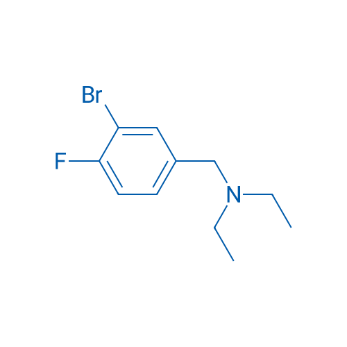 N-(3-Bromo-4-fluorobenzyl)-N-ethylethanamine 250mg