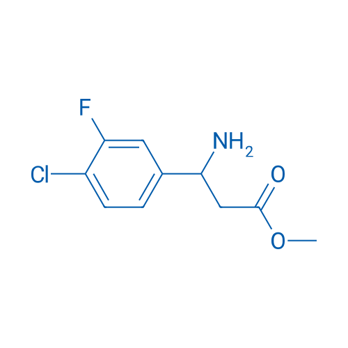 Methyl 3-amino-3-(4-chloro-3-fluorophenyl)propanoate 1g