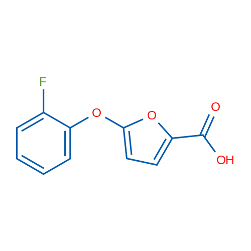 5-(2-Fluorophenoxy)furan-2-carboxylic acid 1g