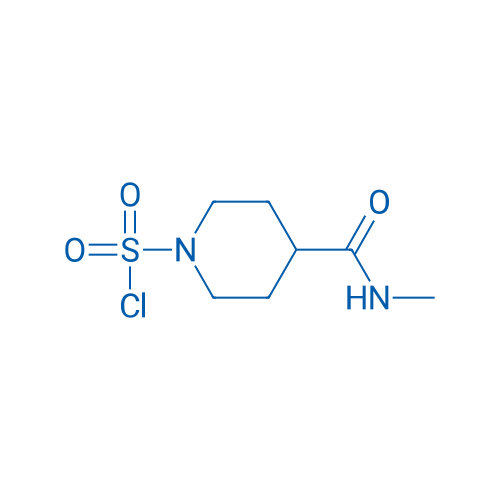 4-(Methylcarbamoyl)piperidine-1-sulfonyl chloride 250mg