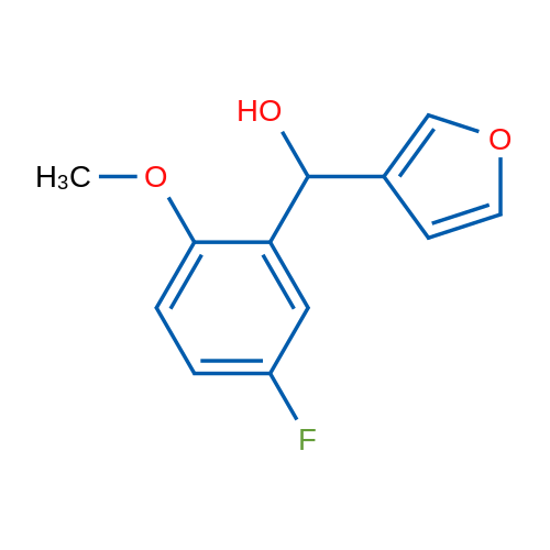 (5-Fluoro-2-methoxyphenyl)(furan-3-yl)methanol 1g