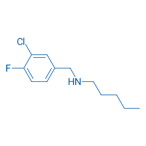 [(3-Chloro-4-fluorophenyl)methyl](pentyl)amine 1g
