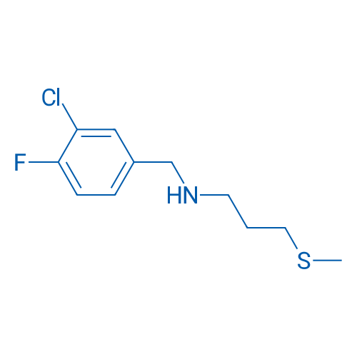 [(3-Chloro-4-fluorophenyl)methyl][3-(methylsulfanyl)propyl]amine 1g